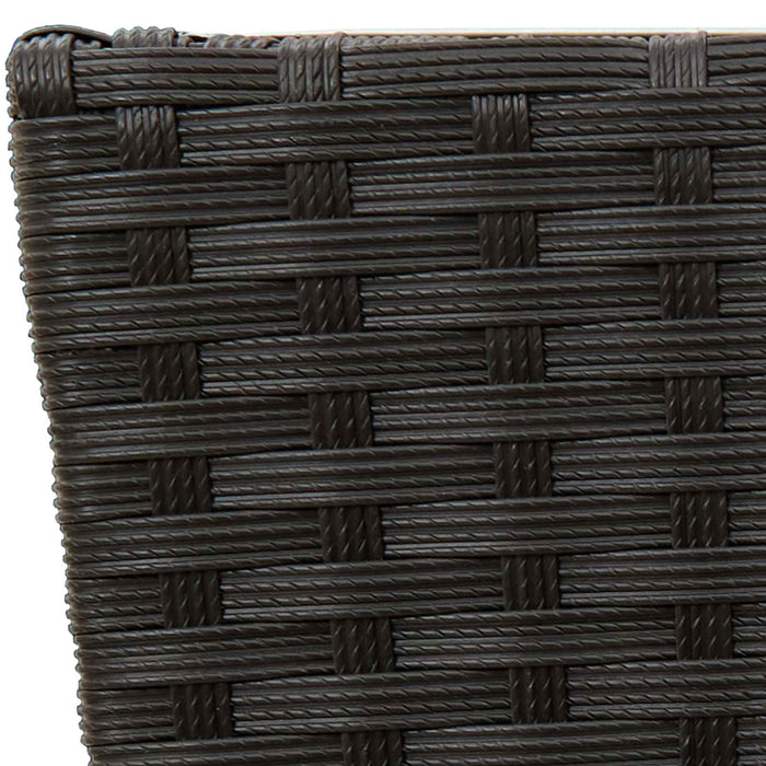 Set de exterior 3 pcs Negru Metal - WALTI WALTI