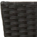 Set de exterior 3 pcs Negru Metal - WALTI WALTI