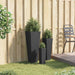 Set de exterior 3 pcs Negru Metal - WALTI WALTI