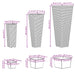 Set de exterior 3 pcs Metal - WALTI WALTI