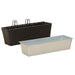 Balustradă 2 pcs Negru 50 x 17 x 17 cm Metal - WALTI WALTI