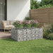 Pat ridicat din gabion Argintiu 150 x 100 x 60 cm - WALTI WALTI