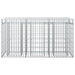 Pat ridicat din gabion Argintiu 150 x 50 x 80 cm - WALTI WALTI