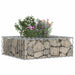 Pat ridicat din gabion Argintiu - WALTI WALTI