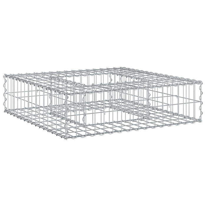 Pat ridicat din gabion Argintiu - WALTI WALTI