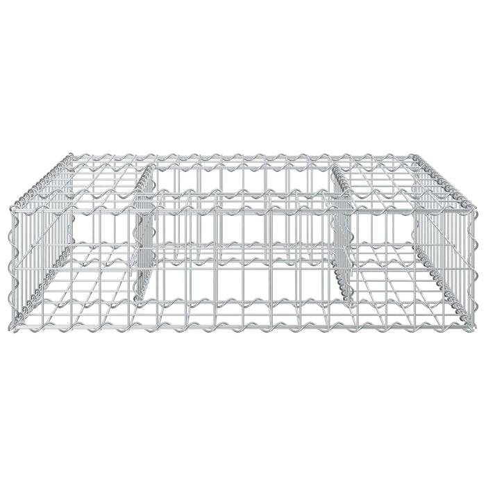 Pat ridicat din gabion Argintiu - WALTI WALTI