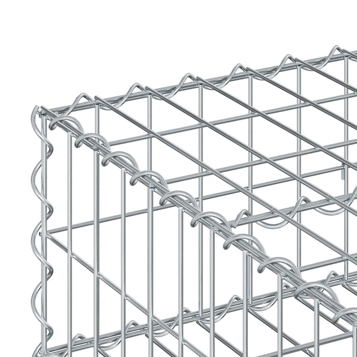 Pat ridicat din gabion Argintiu - WALTI WALTI