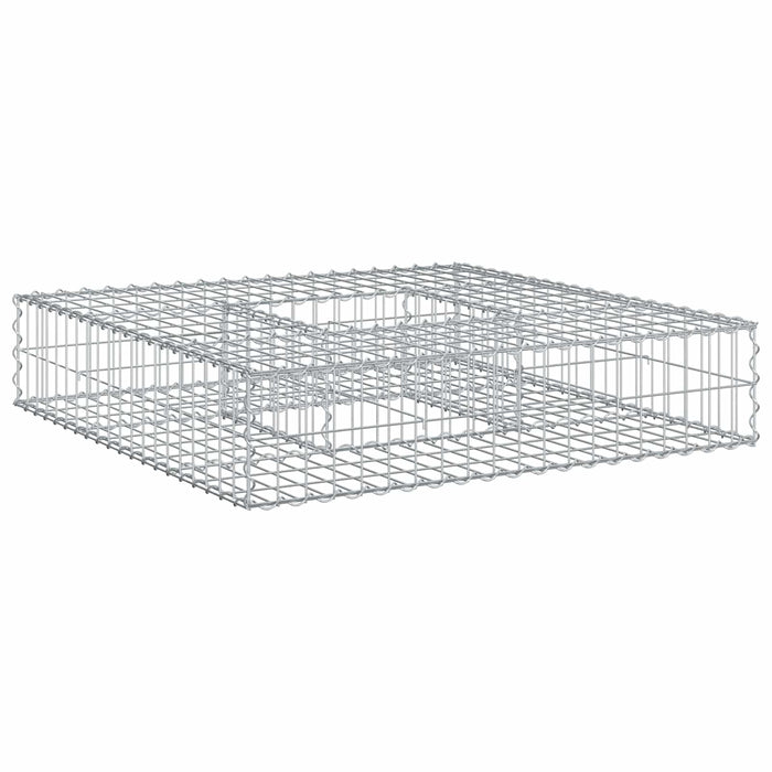 Pat ridicat din gabion Argintiu - WALTI WALTI