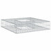Pat ridicat din gabion Argintiu - WALTI WALTI