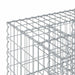 Pat ridicat din gabion Argintiu - WALTI WALTI