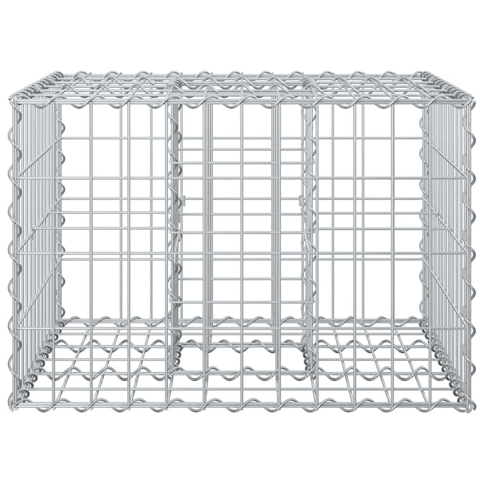 Pat ridicat din gabion Argintiu - WALTI WALTI