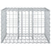 Pat ridicat din gabion Argintiu - WALTI WALTI