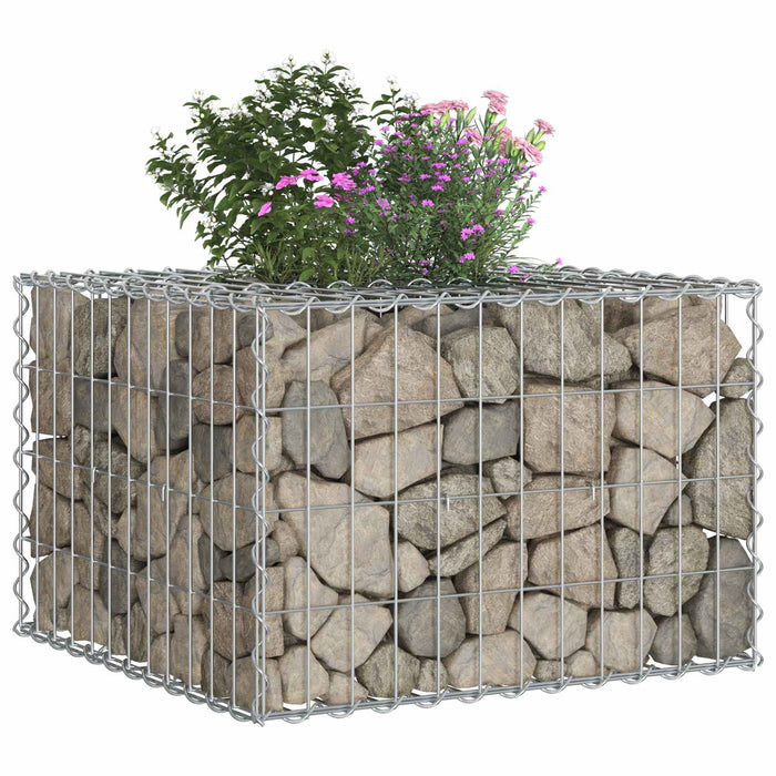 Pat ridicat din gabion Argintiu - WALTI WALTI