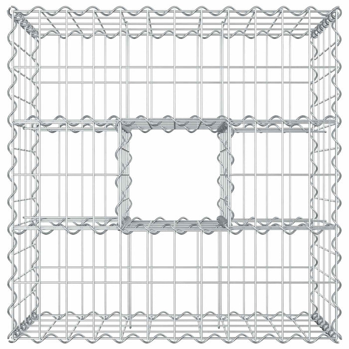 Pat ridicat din gabion Argintiu - WALTI WALTI