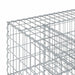 Pat ridicat din gabion Argintiu - WALTI WALTI
