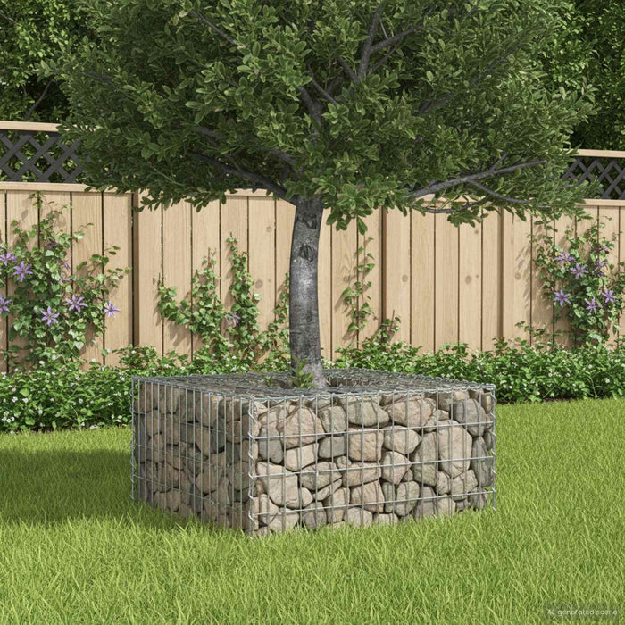 Pat ridicat din gabion Argintiu - WALTI WALTI
