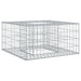 Pat ridicat din gabion Argintiu - WALTI WALTI