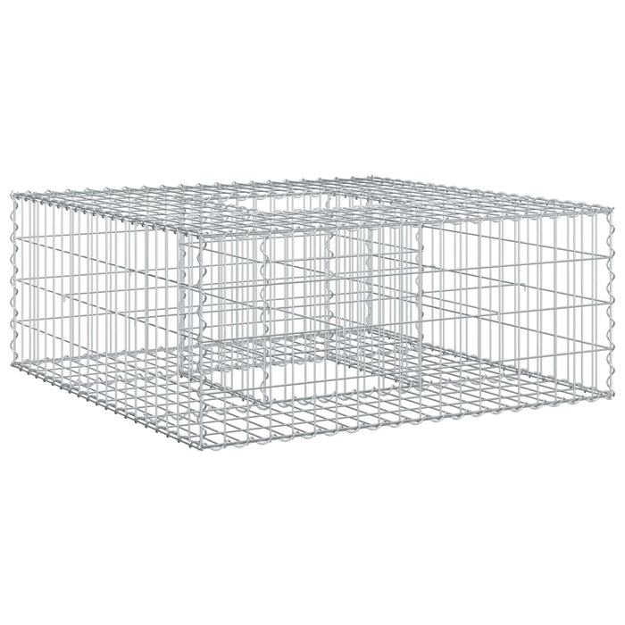Pat ridicat din gabion Argintiu - WALTI WALTI