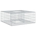 Pat ridicat din gabion Argintiu - WALTI WALTI