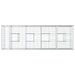 Pat ridicat din gabion Argintiu 180 x 60 x 55 cm - WALTI WALTI