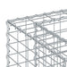 Pat ridicat din gabion Argintiu 130 x 50 x 80 cm - WALTI WALTI