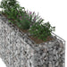 Pat ridicat din gabion Argintiu 170 x 50 x 80 cm - WALTI WALTI