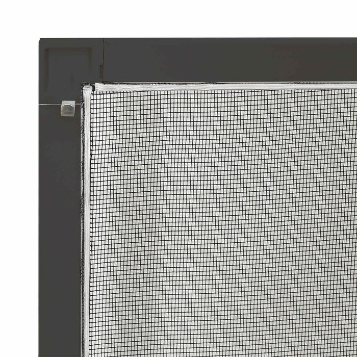 Plasă de insecte pentru feronerie Antracită 110 x 130 cm WALTI
