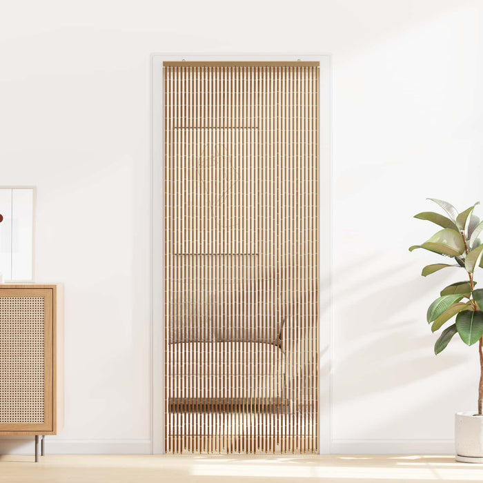 Cortină pentru ușa de insecte multicolor 90 x 200 cm Bambus WALTI