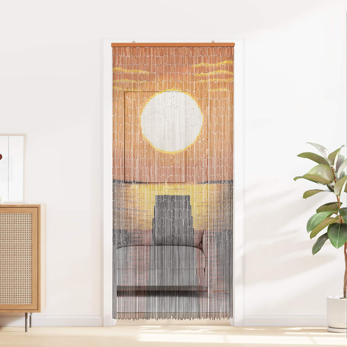 Cortină pentru ușa de insecte multicolor 200 x 90 cm Bambus WALTI