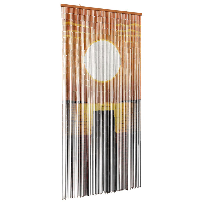 Cortină pentru ușa de insecte multicolor 200 x 100 cm Bambus WALTI