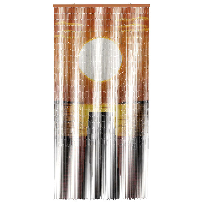 Cortină pentru ușa de insecte multicolor 200 x 100 cm Bambus WALTI