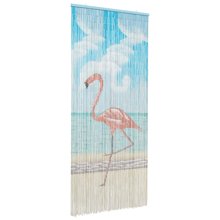 Cortină pentru ușa de insecte multicolor 200 x 90 cm Bambus WALTI