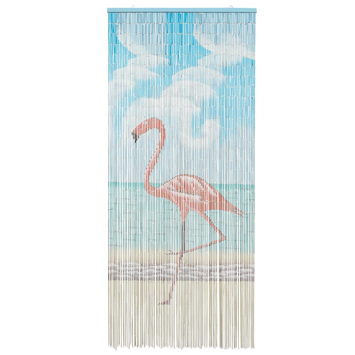 Cortină pentru ușa de insecte multicolor 200 x 90 cm Bambus WALTI