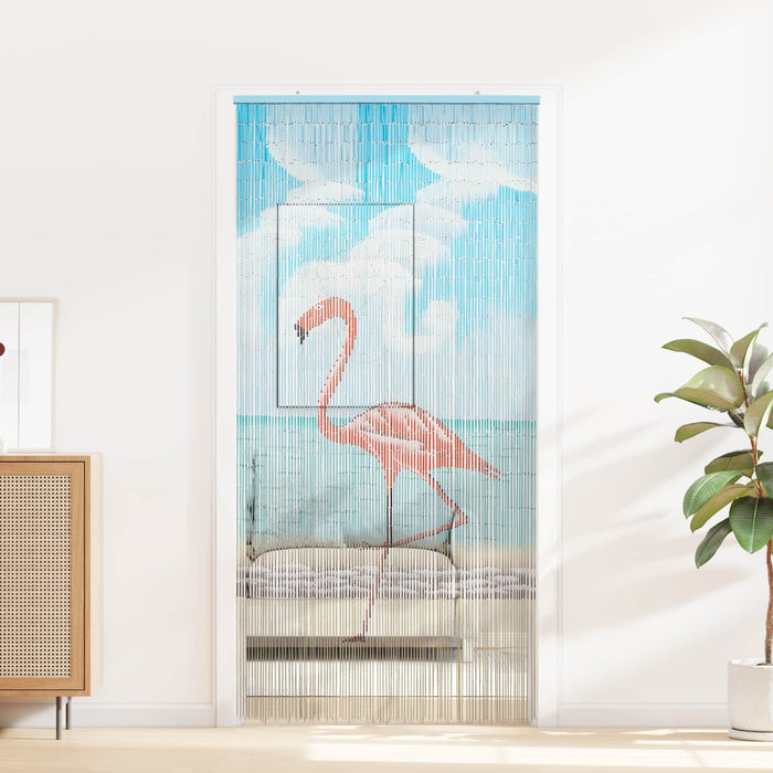 Cortină pentru ușa de insecte multicolor 200 x 100 cm Bambus WALTI