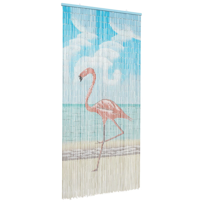 Cortină pentru ușa de insecte multicolor 200 x 100 cm Bambus WALTI