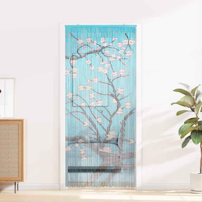Cortină pentru ușa de insecte multicolor 200 x 90 cm Bambus WALTI