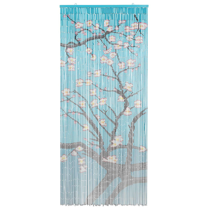 Cortină pentru ușa de insecte multicolor 200 x 90 cm Bambus WALTI