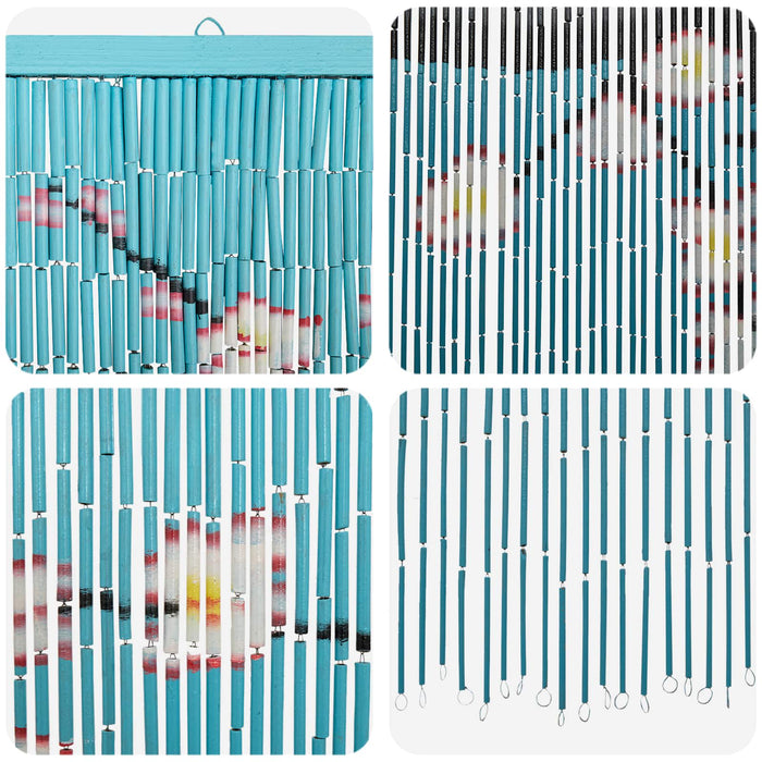 Cortină pentru ușa de insecte multicolor 200 x 100 cm Bambus WALTI