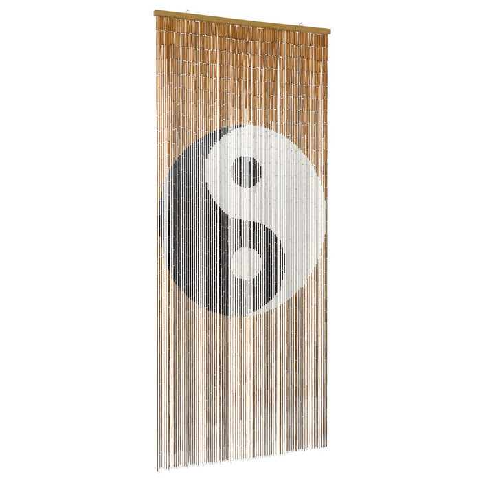 Cortină pentru ușa de insecte multicolor 200 x 90 cm Bambus WALTI