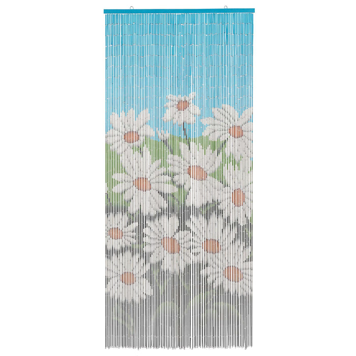 Cortină pentru ușa de insecte multicolor 200 x 90 cm Bambus WALTI