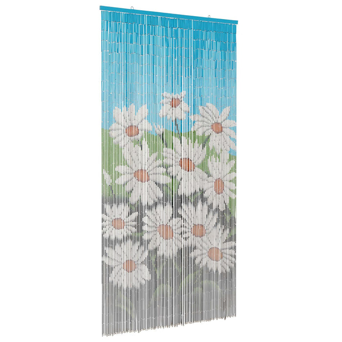 Cortină pentru ușa de insecte multicolor 200 x 100 cm Bambus WALTI