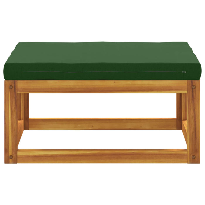 Taburet secțional cu perne 100 % poliester Acacia solidă WALTI