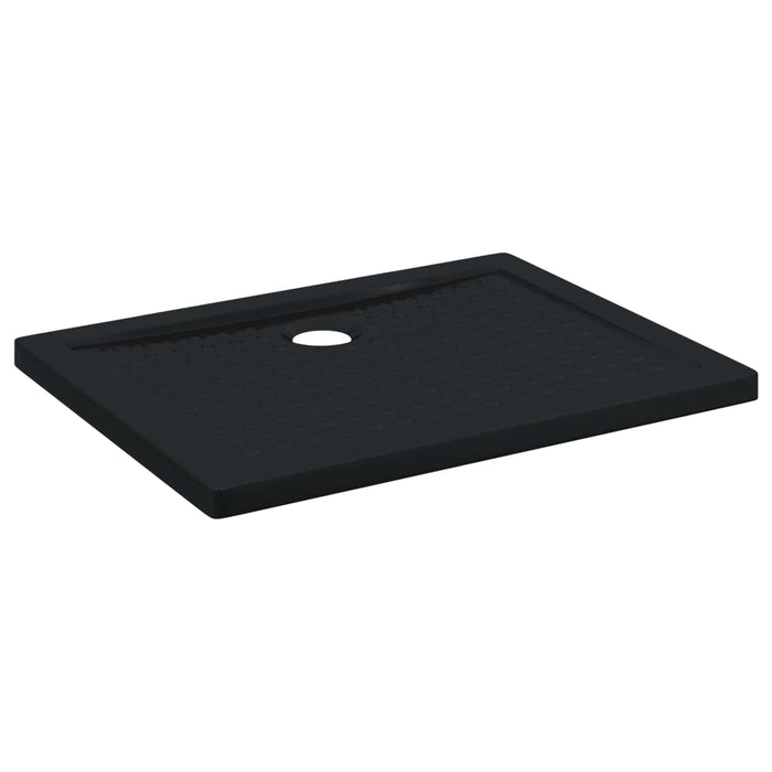 Tavă de bază pentru duș cu puncte 90 x 70 x 4 cm ABS Negru WALTI