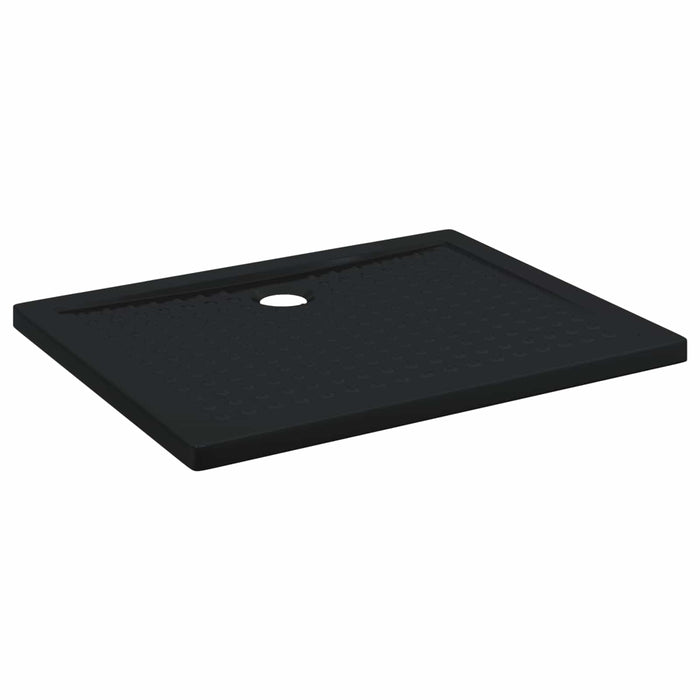 Tavă de bază pentru duș cu puncte 100 x 80 x 4 cm ABS Negru WALTI