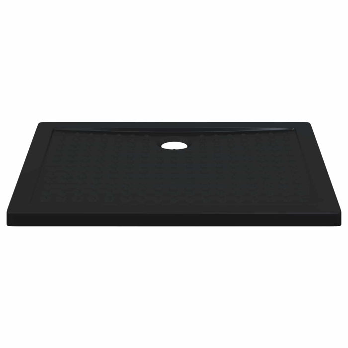 Tavă de bază pentru duș cu puncte 100 x 80 x 4 cm ABS Negru WALTI