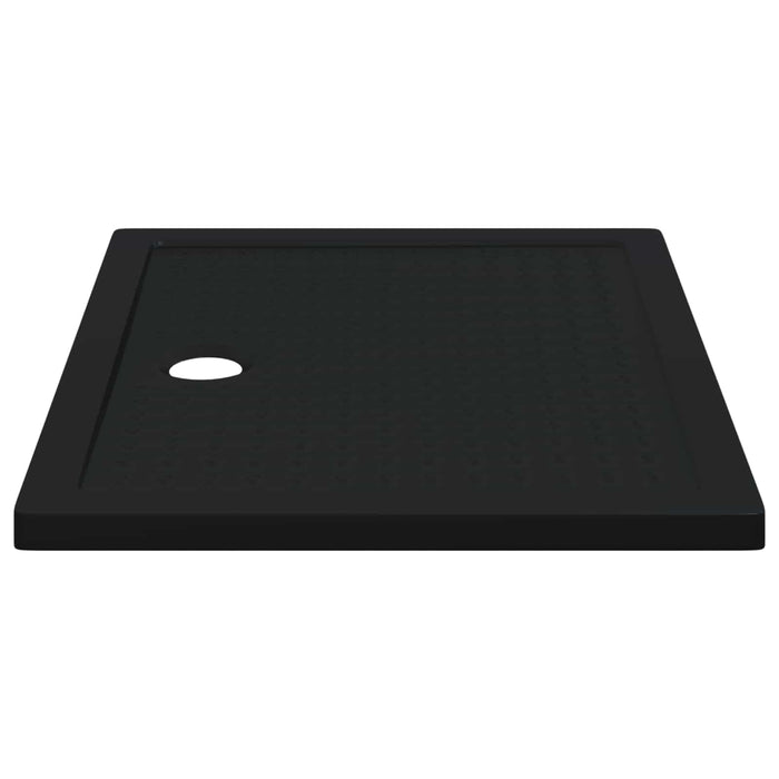 Tavă de bază pentru duș cu puncte 100 x 80 x 4 cm ABS Negru WALTI