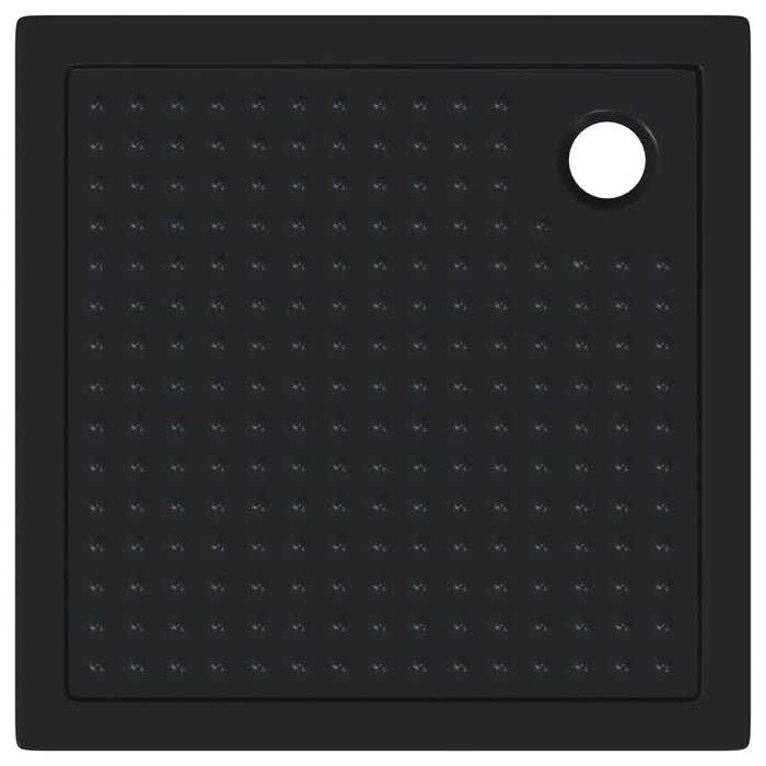 Tavă de bază pentru duș cu puncte 90 x 90 x 4 cm ABS Negru WALTI
