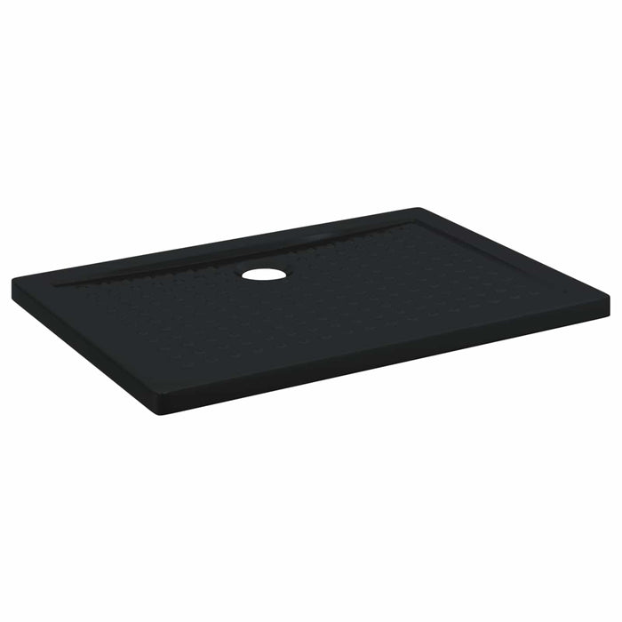 Tavă de bază pentru duș cu puncte 100 x 70 x 4 cm ABS Negru WALTI