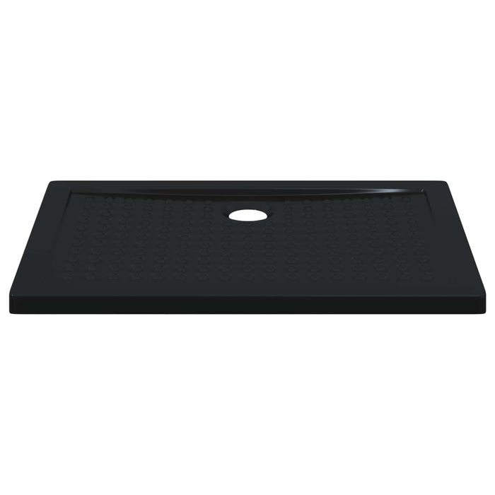 Tavă de bază pentru duș cu puncte 100 x 70 x 4 cm ABS Negru WALTI