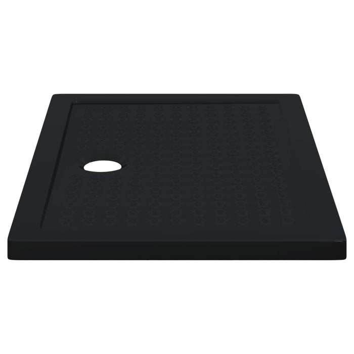 Tavă de bază pentru duș cu puncte 100 x 70 x 4 cm ABS Negru WALTI
